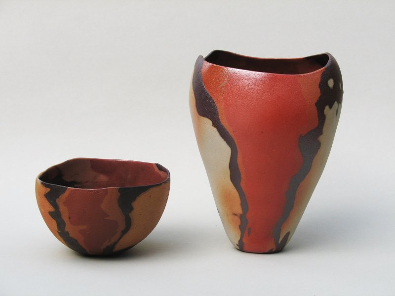 Schale und Vase